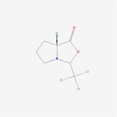 (7aR)-3-(Trichloromethyl)tetrahydropyrrolo[1,2-c]oxazol-1(3H)-one