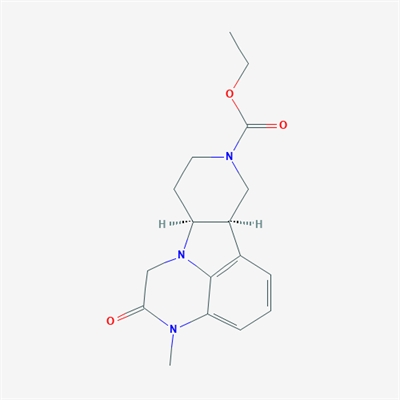 (6bR,10aS)-Ethyl 3-methyl-2-oxo-2,3,6b,7,10,10a-hexahydro-1H-pyrido[3',4':4,5]pyrrolo[1,2,3-de]quinoxaline-8(9H)-carboxylate