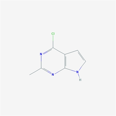 4-Chloro-2-methyl-7H-pyrrolo[2,3-d]pyrimidine