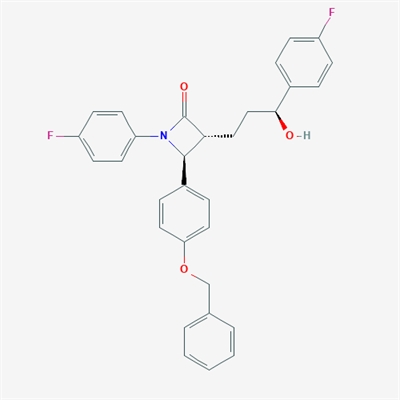(3R,4S)-4-(4-(Benzyloxy)phenyl)-1-(4-fluorophenyl)-3-((S)-3-(4-fluorophenyl)-3-hydroxypropyl)azetidin-2-one