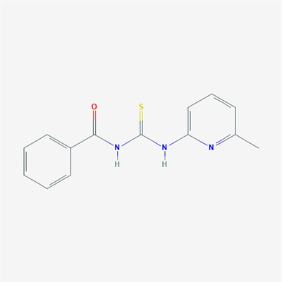 N-((6-Methylpyridin-2-yl)carbamothioyl)benzamide
