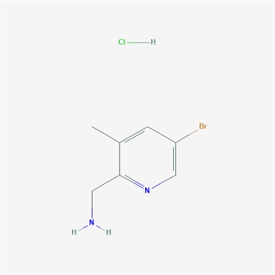 (5-bromo-3-methylpyridin-2-yl)methanamine hydrochloride