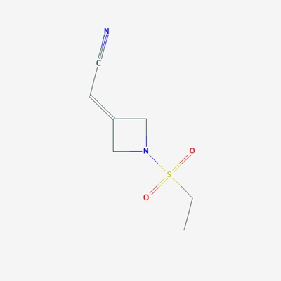 2-(1-(Ethylsulfonyl)azetidin-3-ylidene)acetonitrile