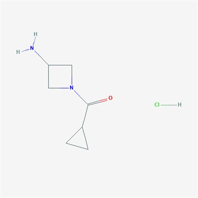 (3-Aminoazetidin-1-yl)(cyclopropyl)methanone hydrochloride