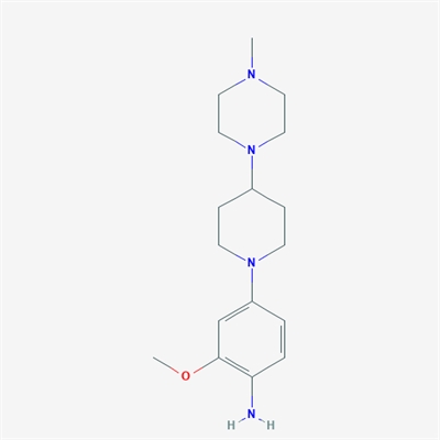 2-Methoxy-4-(4-(4-methylpiperazin-1-yl)piperidin-1-yl)aniline