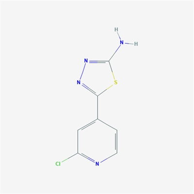 5-(2-Chloropyridin-4-yl)-1,3,4-thiadiazol-2-amine