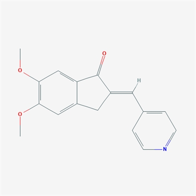 5,6-Dimethoxy-2-(pyridin-4-ylmethylene)-2,3-dihydro-1H-inden-1-one