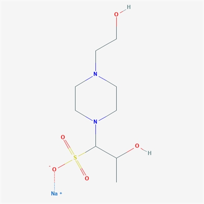 Sodium 2-hydroxy-1-(4-(2-hydroxyethyl)piperazin-1-yl)propane-1-sulfonate