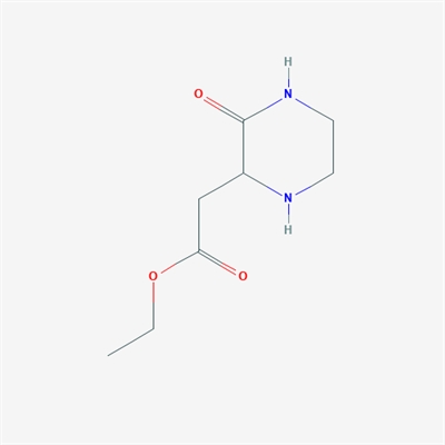 Ethyl 2-(3-oxopiperazin-2-yl)acetate