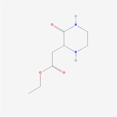 Ethyl 2-(3-oxopiperazin-2-yl)acetate