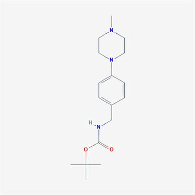tert-Butyl 4-(4-methylpiperazin-1-yl)benzylcarbamate