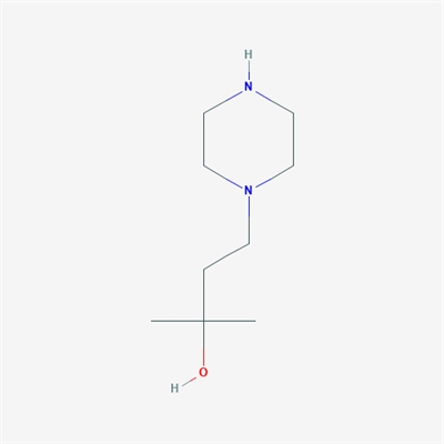 2-Methyl-4-(piperazin-1-yl)butan-2-ol