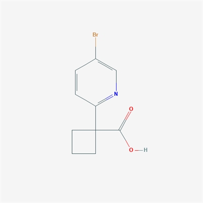 1-(5-Bromopyridin-2-yl)cyclobutanecarboxylic acid