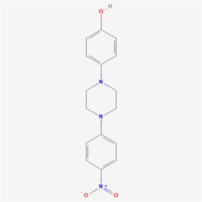 4-(4-(4-Nitrophenyl)-1-piperazinyl)phenol
