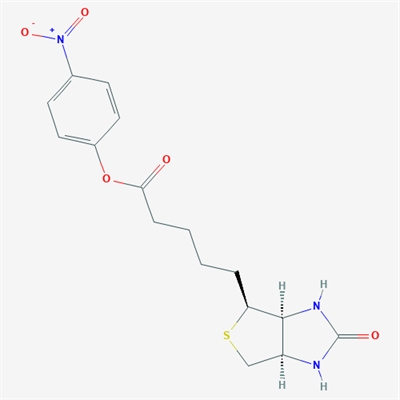 4-Nitrophenyl 5-((3aS,4S,6aR)-2-oxohexahydro-1H-thieno[3,4-d]imidazol-4-yl)pentanoate