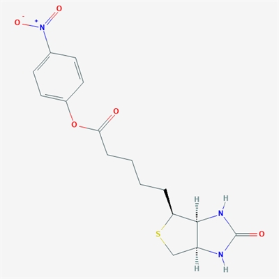 4-Nitrophenyl 5-((3aS,4S,6aR)-2-oxohexahydro-1H-thieno[3,4-d]imidazol-4-yl)pentanoate
