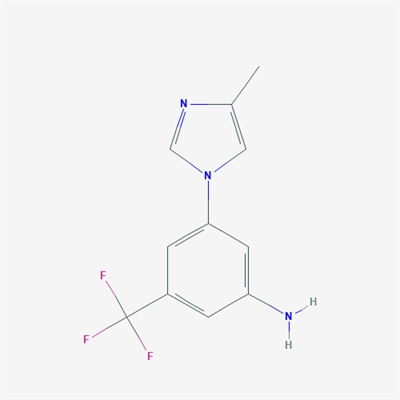 3-(4-Methyl-1H-imidazol-1-yl)-5-(trifluoromethyl)aniline