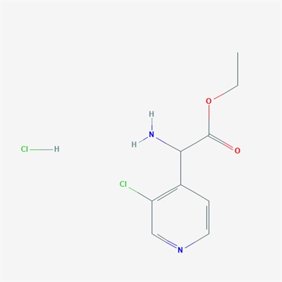 Ethyl 2-amino-2-(3-chloropyridin-4-yl)acetate hydrochloride