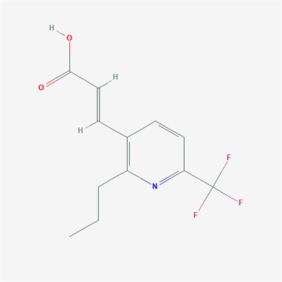 (E)-3-(2-Propyl-6-(trifluoromethyl)pyridin-3-yl)acrylic acid