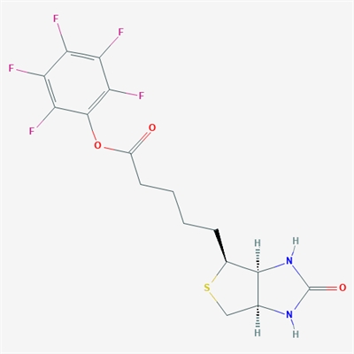 Perfluorophenyl 5-((3aS,4S,6aR)-2-oxohexahydro-1H-thieno[3,4-d]imidazol-4-yl)pentanoate