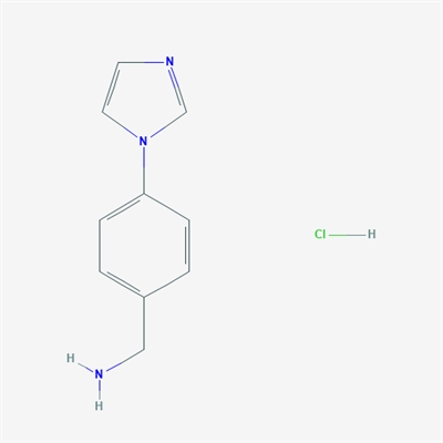 (4-(1H-Imidazol-1-yl)phenyl)methanamine hydrochloride