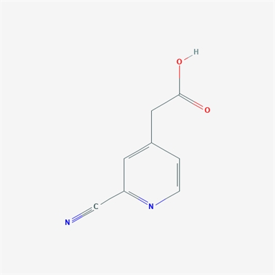 2-(2-Cyanopyridin-4-yl)acetic acid