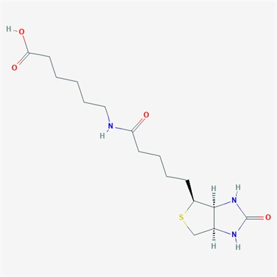 6-(5-((3aS,4S,6aR)-2-Oxohexahydro-1H-thieno[3,4-d]imidazol-4-yl)pentanamido)hexanoic acid