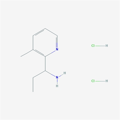 1-(3-Methylpyridin-2-yl)propan-1-amine dihydrochloride