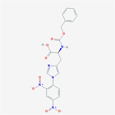 (S)-2-(((Benzyloxy)carbonyl)amino)-3-(1-(2,4-dinitrophenyl)-1H-imidazol-4-yl)propanoic acid