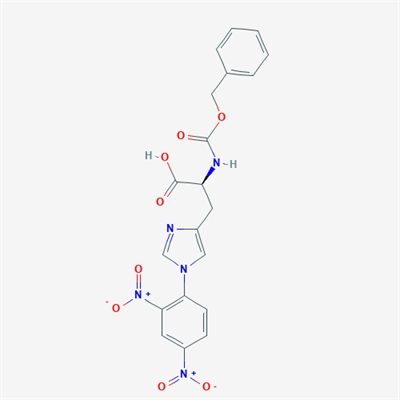 (S)-2-(((Benzyloxy)carbonyl)amino)-3-(1-(2,4-dinitrophenyl)-1H-imidazol-4-yl)propanoic acid