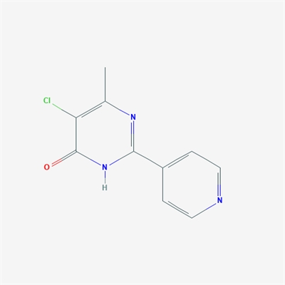 5-Chloro-6-methyl-2-(pyridin-4-yl)pyrimidin-4-ol