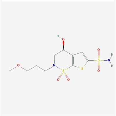 (S)-4-Hydroxy-2-(3-methoxypropyl)-3,4-dihydro-2H-thieno[3,2-e][1,2]thiazine-6-sulfonamide 1,1-dioxide