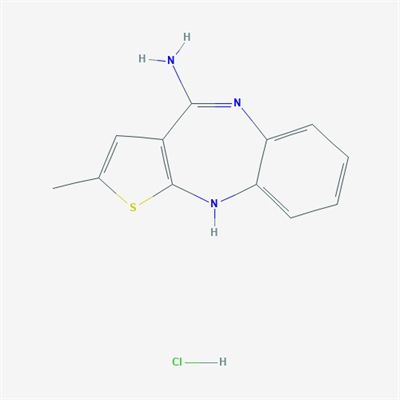 2-Methyl-10H-benzo[b]thieno[2,3-e][1,4]diazepin-4-amine hydrochloride