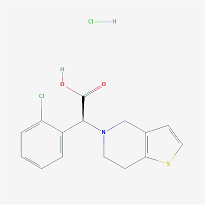 (S)-2-(2-Chlorophenyl)-2-(6,7-dihydrothieno[3,2-c]pyridin-5(4H)-yl)acetic acid hydrochloride