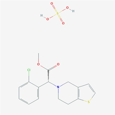 (R)-Methyl 2-(2-chlorophenyl)-2-(6,7-dihydrothieno[3,2-c]pyridin-5(4H)-yl)acetate sulfate