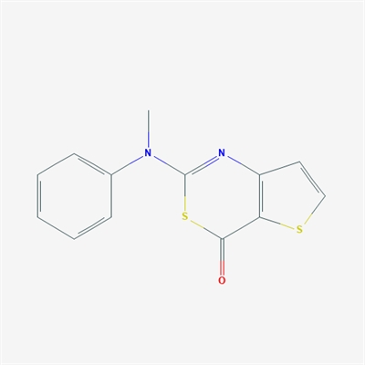 2-(Methyl(phenyl)amino)-4H-thieno[3,2-d][1,3]thiazin-4-one