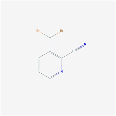 3-(Dibromomethyl)picolinonitrile