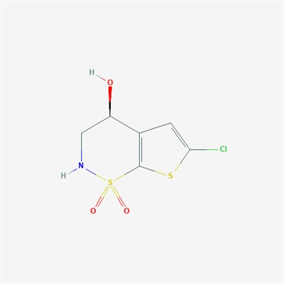 (S)-6-Chloro-4-hydroxy-3,4-dihydro-2H-thieno[3,2-e][1,2]thiazine 1,1-dioxide