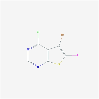 5-Bromo-4-chloro-6-iodothieno[2,3-d]pyrimidine