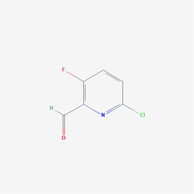 6-Chloro-3-fluoropicolinaldehyde