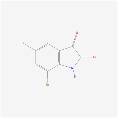 7-Bromo-5-fluoroindoline-2,3-dione