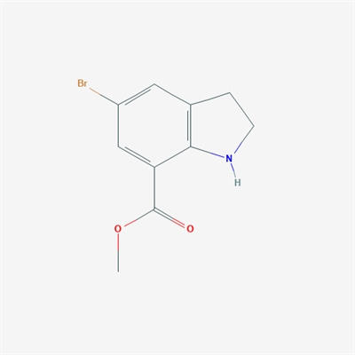 Methyl 5-bromoindoline-7-carboxylate