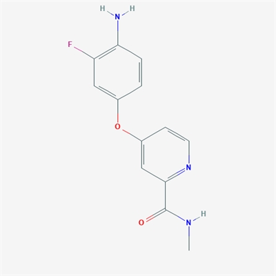 4-(4-Amino-3-fluorophenoxy)-N-methylpicolinamide