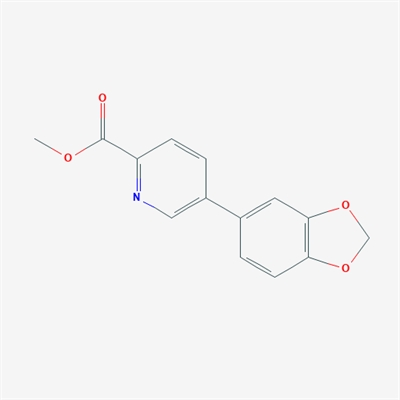 Methyl 5-(benzo[d][1,3]dioxol-5-yl)picolinate