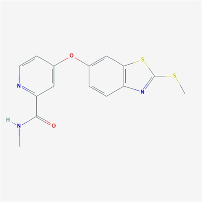 N-Methyl-4-((2-(methylthio)benzo[d]thiazol-6-yl)oxy)picolinamide