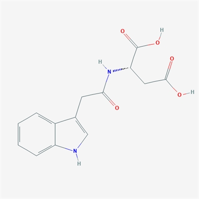(S)-2-(2-(1H-Indol-3-yl)acetamido)succinic acid