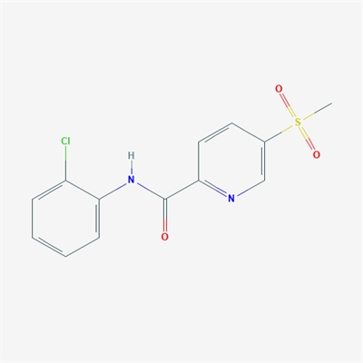 N-(2-Chlorophenyl)-5-(methylsulfonyl)picolinamide