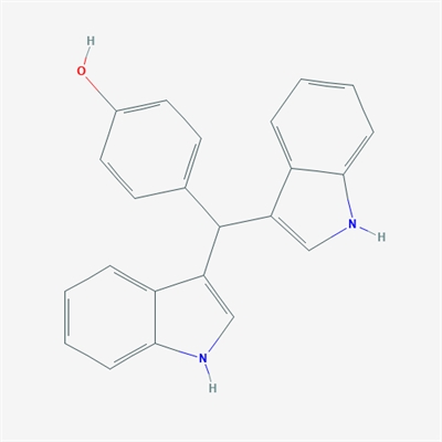 4-(Di(1H-indol-3-yl)methyl)phenol