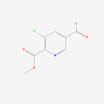 Methyl 3-chloro-5-formylpicolinate