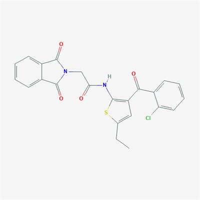 N-(3-(2-Chlorobenzoyl)-5-ethylthiophen-2-yl)-2-(1,3-dioxoisoindolin-2-yl)acetamide